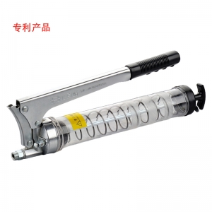 B1977-B Spinning type ultra-high pressure labor-saving transparent tube grease gun