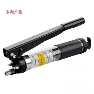 B1918-B Effort saving and efficient double gear transparent tube