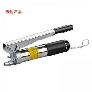 B1918-CD Effort saving and efficient double gear stainless steel zipper grease gun